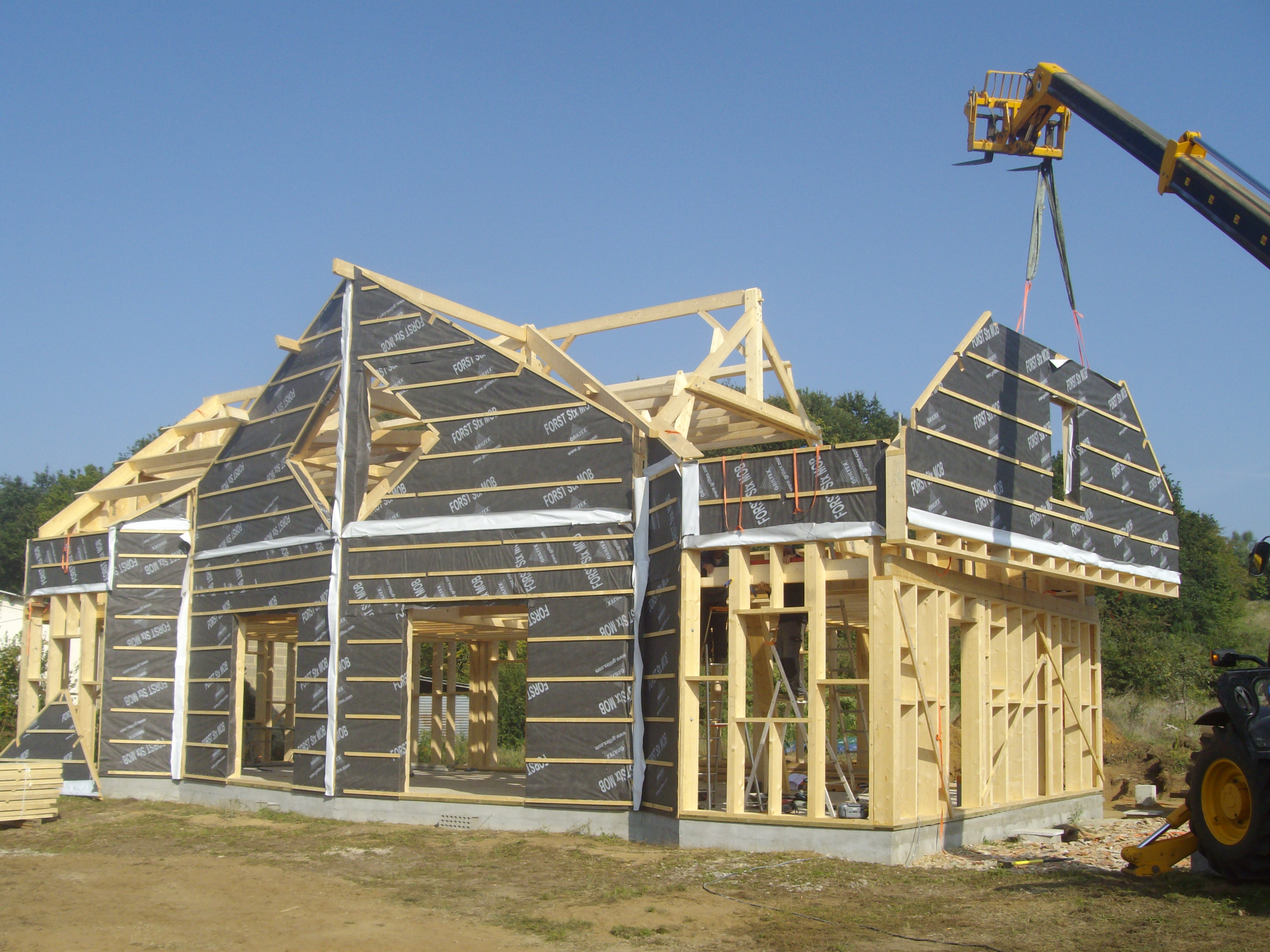 Construction d'une maison bioclimatique 